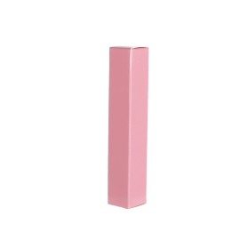 COSIDEA 50 PCS Empty Pink Lip Gloss Boxes W21 xW21 xH121mm Cosmetic Perfume/Mascara Box Packaging, small Kraft Paper Box Luxury Holder Wrapping