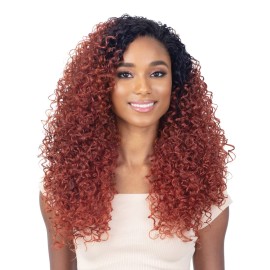 Freetress Half Wig Equal Drawstring Fullcap CRETA GIRL ( LONG ) (1B)