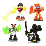 Legends of Akedo PowerStorm Warrior Collector Pack Mini Battling Action Figure 4-Pack