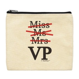 ThisWear Vice President Gifts For Women Miss Mrs Ms VP Vice President Makeup Bag