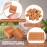 Charniol Miniature Roof Tiles Model Building Set Dollhouse Shingles Clay Roof Tiles for Model Fake Landscape Accessories for Crafts Project Shed DIY Kitchen Garden Diorama Roofing