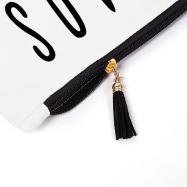 QIBAJIU Chaos Coordinator Makeup Bag for Women, Cute Cosmetic Bag, Funny Birthday Gifts for Mom, Wife, Teacher, Friend, Sister, Coworker, Boss, Bestie, BFF, Godmother, Aunt, Best Boss Gifts for Lady QIBAJIU Chaos Coordinator Makeup Bag for Women, Cute Cosmetic Bag, Funny Birthday Gifts for Mom, Wife, Teacher, Friend, Sister, Coworker, Boss, Bestie, BFF, Godmother, Aunt, Best Boss Gifts for Lady