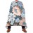 ALAZA Colorful Flowers Barber Cape for Men Women, Waterproof Haircut Apron Beard Shaving Bib Hair Cutting Cloth 55 x 65 Inch
