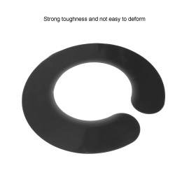 Yinhing Hair Cutting Collar, Hair Cutting Cape for Neck, Silicone Hair Styling Collar for Neck, Hair Dyeing Shawl for Hair Salon Cutting Hairdressing(Black) Yinhing Hair Cutting Collar, Hair Cutting Cape for Neck, Silicone Hair Styling Collar for Neck, Hair Dyeing Shawl for Hair Salon Cutting Hairdressing(Black)