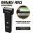 Supreme Trimmer T-Fader Foil Shaver | 120 Min Run Time USB-C Electric Razor | Waterproof IPX6 Shaver for Barber or Home Use | STF501
