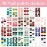 WOKOTO 30 Sheets Full Wraps Nail Polish Stickers Self-Adhesive Nail Art Decals Strips Mix Designs Nail Stickers Full Nail Wraps for Women Girls Gel Nail Strips Nail Design Stickers for Nails Decals