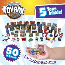 Worlds Smallest Micro Toy Box Series 1 Mini Collectible Set of 6 Cups