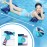 Lake Floats Water Swimming Pool HammockXL Hammock Floaties for Adults,Inflatable PoolLounger, Fabric Mesh Floating Heavy Duty up to 300 LBS, 5-in-1 Multi-Purpose Floating Toys Vacation Fun and Rest