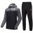 HOTSUIT Sauna Suit for Men Sweat Suits Gym Workout Exercise Sauna Jacket Pant Full Body, Gray, 2XL
