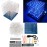 HURRISE Led Cube, Led Cube Lights, 3D Led Cube Light Cube Kit 8X8X8 Cm Led Light Group Cube DIY Kit Luminous Cube for Kids/Teenager Learning Activities