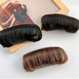 1Pcs Womens Hair Bun Invisible False Hair Clip Bump It Up Volume Hair Base Fluffy Princess Styling Increased Hair Pad Styling Insert Tool Hair Accessories (Light Brown) 1Pcs Womens Hair Bun Invisible False Hair Clip Bump It Up Volume Hair Base Fluffy Princess Styling Increased Hair Pad Styling Insert Tool Hair Accessories (Light Brown)