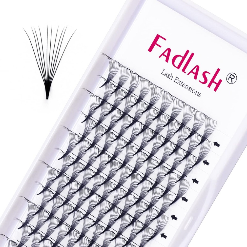 Lash Extension 10D Premade Volume Eyelash Extensions .05 .07 Thickness Premade Lash Fans Pointed Base Middle Stem Eyelash Extension Supplies(10D-0.07-D15mm) Lash Extension 10D Premade Volume Eyelash Extensions .05 .07 Thickness Premade Lash Fans Pointed Base Middle Stem Eyelash Extension Supplies(10D-0.07-D15mm)