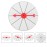 Vaguelly Wall Mount Color Prize Wheel: 10 Slot Activities Spinning Game Spinning Win The Fortune Game