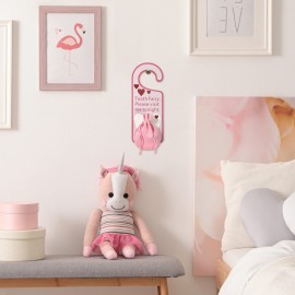 Qunclay Tooth Fairy Tooth Holder Fairy Door Hanger Bag Baby Teeth Keepsake Container for Lost Teeth Kids Boys Girl Milk Encourage Gift(Cute Style)