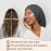 OLESILK 100% Silk Dreadlock Cap, Silk Bonnet for Long Hair, Braid Bonnet for Sleeping, Extra Large Bonnet for Women&Men, Loc Cap Hair Cover