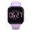 Focwony Non-Bluetooth Led Fitness Tracker Watch,Digital Pedometer Watch,with Step Counting/Distance/Calories/Stopwatch/Alarm Clock, Great Gift for Kids Teens Girls Boys Xmas(Square- Purple)
