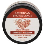 American Provenance Premium Natural Beard and Mustache Balm for Men with Shea Butter, Jojoba Oil, Argan Oil - Grooming Balm that Conditions, Moisturizes and Strenthens Beards and Mustaches of Any Length | Lemongrass & Marjoram, 2 oz (Pack of 1)