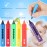 Crtiin 18 Pieces Bath Bathtub Crayons Washable Easy Clean Bathtime Crayons Colorful Bathtub Shower Markers Toys Bath Paint for Toddlers Kids