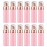 Lil Ray 2 Oz Empty Pink Foam Pump Bottle, Travel Foamer Soap Dispenser for Lash Shampoo, Hand Soap, Foaming Cleaner(Rose Gold Pump, 12 PCS)