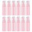 Lil Ray 2 Oz Empty Pink Foam Pump Bottle, Travel Foamer Soap Dispenser for Lash Shampoo, Hand Soap, Foaming Cleaner(Pink Pump, 12 PCS)
