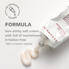 SERUMKIND Black Blossom Hand Serum - Nourishing Hand Cream for Dry, Cracked Hands with Black Tulip Powder - Smoothen and Soften Rough Skin Texture - Vegan, Cruelty Free - 1.69oz.