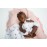lulujo Baby Swaddle Blankets | Unisex Softest Breathable Cotton Muslin Swaddle Blanket Set | Neutral Receiving Blanket for Girls & Boys | 40in x 40in | Strawberries & Ballet Slipper | 2-Count