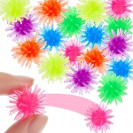 18 Pieces Window Crawler Balls Rolling Sticky Wall Ball Sticky for Throw at Wall Sticky Stretchy Wall Ball for Party Favor Stress Fidget Relief