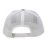 HOOEY Adjustable Snapback Trucker Hat with Cactus Ropes Logo (Grey/White)
