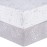 Sammy & Lou Starry Dreams 2-Pack Microfiber Fitted Crib Sheet Set, Fits Standard Crib Mattress 28 in x 52 in; Fully Elasticized,