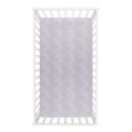 Sammy & Lou Starry Dreams 2-Pack Microfiber Fitted Crib Sheet Set, Fits Standard Crib Mattress 28 in x 52 in; Fully Elasticized,