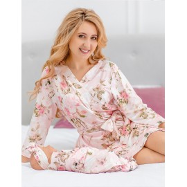 ECO BABY Mommy and Me Robe and Swaddle Set | Maternity Robe and Matching Baby Set for Girl, Boy | Hospital Labor and Delivery