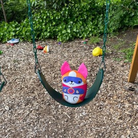 Dogs vs Squirls - Nigel - Jumbo - 8 Super-Soft & Bean-Filled Plushies! Collect These as Desk Pets, Fidget Toys, or Sensory Toys - Great for Kids, Boys, & Girls!