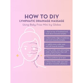 SONAGE Baby Frioz Facial Ice Globes: Cryotherapy Tool for Cooling Facial Massage | Puffiness & Redness Relief