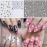 8 Sheets Cloud Moon Nail Stickers, 3D Black White Design Self-Adhesive Nail Art Decals,Flame Starlight Butterflies DIY Manicure Decorations for Women Girls