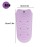 Heat Resistant Silicone Mat Pouch for Hair Styling Tools, Curling and Flat Irons Non-Slip Travel Cover, Small Portable Straightener Pad for Curler Wands Storage, Hot Waver (Purple)