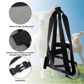 Klau Calf Scale Hanging Scale Sling with Adjustable Straps for Weighing Calves Lambs Goats Alpacas Dogs Newborn Livestock