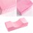 Koolouispoper Grafted Eyelash Extension Pillow Neck Support Eyelash Pillow Soft Memory Foam U Shape Lash Pillow Makeup Salon with Pocket (Pink)