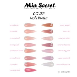 Mia Secret COVER PINKISH Acrylic Powder (4oz)