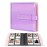 256 Photos Album for Polaroid Go Everything Box Camera and Instant Film,Polaroid Go Photo Album Book (Magic Purple)