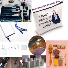 TSOTMO Book Gift Bookworm Gift Quote Literature Gift for Fans Bookish Zipper Pouch Literary Couples Gift