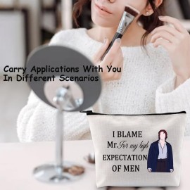 TSOTMO Book Gift Bookworm Gift Quote Literature Gift for Fans Bookish Zipper Pouch Literary Couples Gift