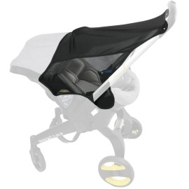 iCaicoyo Stroller Sun Shade for Doona Stroller and Baby Car seat, UV Protection Sun Cover for Baby Pushchairs Strollers Functional Sun Protection Shade and Sleep Aid for Infant Buggy Carrycot