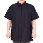 STUDIO LIMITED Barber Jacket & Salon Apron - Lightweight, Breathable & Water-Resistant Smock for Hair Stylists | Stylish & Functional with Zipper Closure (L)