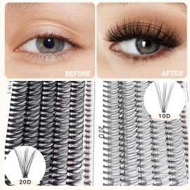 Bodermincer Lash Extension 240pcs C Curl 10D/20D Cluster 8/9/10/11/12mm,10/11/12/13/14mm,12/13/14/15/16mm Mixed Individual Cluster Lashes (10D+20D 16/17/18/19/20mm and Under Eyelashes) Bodermincer Lash Extension 240pcs C Curl 10D/20D Cluster 8/9/10/11/12mm,10/11/12/13/14mm,12/13/14/15/16mm Mixed Individual Cluster Lashes (10D+20D 16/17/18/19/20mm and Under Eyelashes)