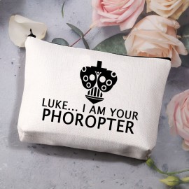 BDPWSS Optometrist Makeup Bag Optometry Gift Eye Doctor Vision Gifts Luke I Am Your Phoropter Funny Optometrist Travel Pouch (i am phoropter)