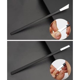 Pedicure Knife Tools Kits, Professional Stainless Steel Dead Skin Foot Callus Remover,4 pcs Ingrown Toenail Knife Tools Foot Scraper Knife to Remove Dead Skin with Portable Storage Bag