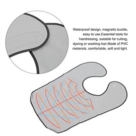 Hair Cutting Collar, Waterproof Salon Neck Cape Hair Stylist Cutting Collar Professional Hairdressing Hair Cutting Guide Cape Neck Wrap Magnetic Cutting Collar(grey) Hair Cutting Collar, Waterproof Salon Neck Cape Hair Stylist Cutting Collar Professional Hairdressing Hair Cutting Guide Cape Neck Wrap Magnetic Cutting Collar(grey)