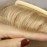 Amiable toupee for men blond hair Men\'s Toupee Real Human Hair hair piece for men 100% European Virgin Hair Replacement System mens hair piece 8 x 10 Inches (0.06 mm thickness, 22R)