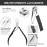 FAMILIFE Nail Kit, Professional Manicure Set Manicure Kit Nail Clipper Set, 13 in 1 Stainless Steel Pedicure Sets Clipper Tool, Men Grooming Tool with Portable Black Leather Travel Case for Him