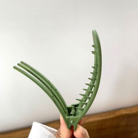 6 PCS Womens French Barrette Duckbill Alligator Hair Claw Clips, Side Slide Firm Grip,Beauty Accessory Styling Pin Clamps, Large Classic Multicolor